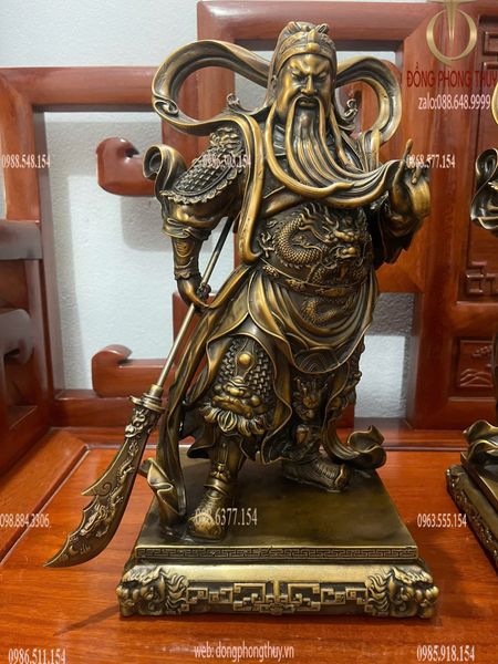 Vi Đà Hộ Pháp -Già Lam Hộ Pháp cao 40cm nặng 19kg