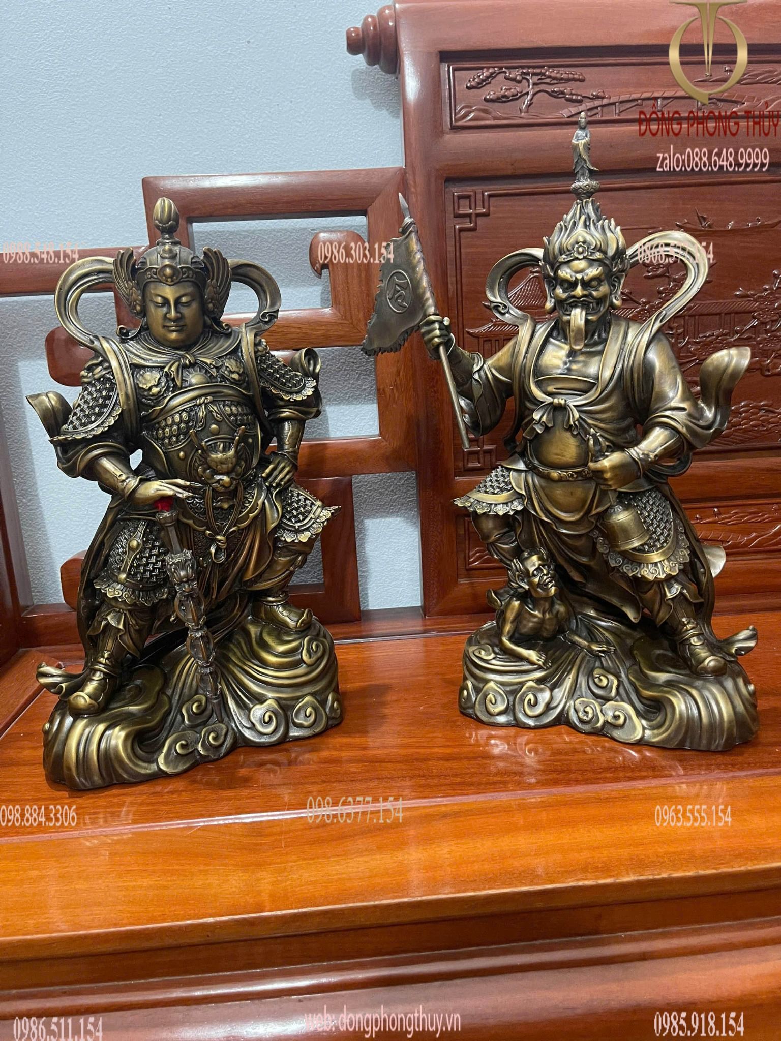 Vi Đà Hộ Pháp + Tiêu Diện Đại Sĩ