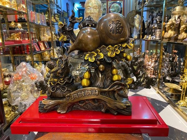 Hồ lô bằng đồng phong thủy
