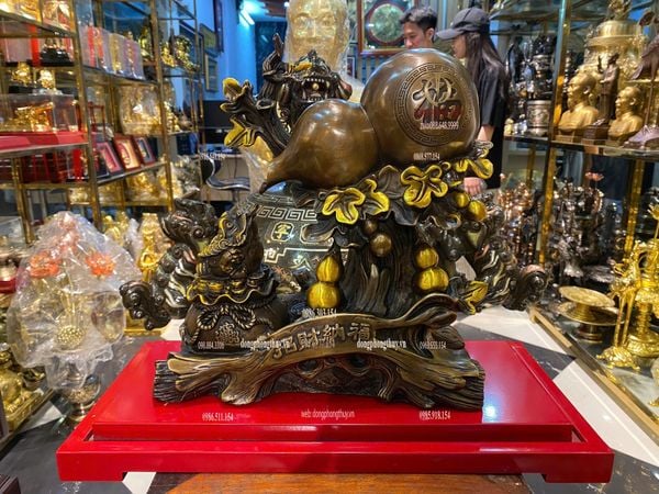 Hồ lô bằng đồng phong thủy