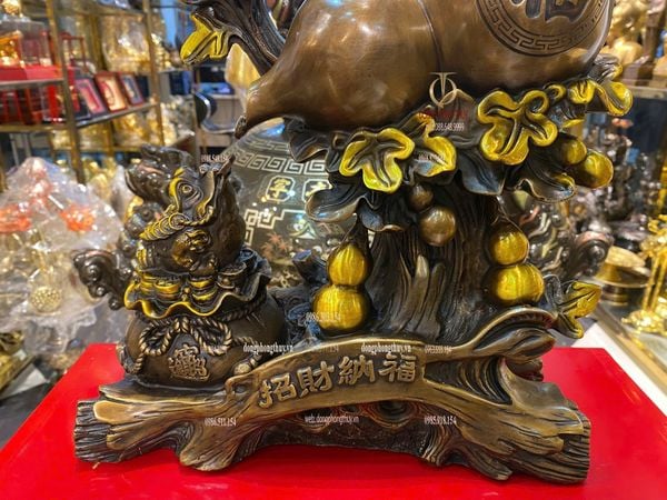 Hồ lô bằng đồng phong thủy