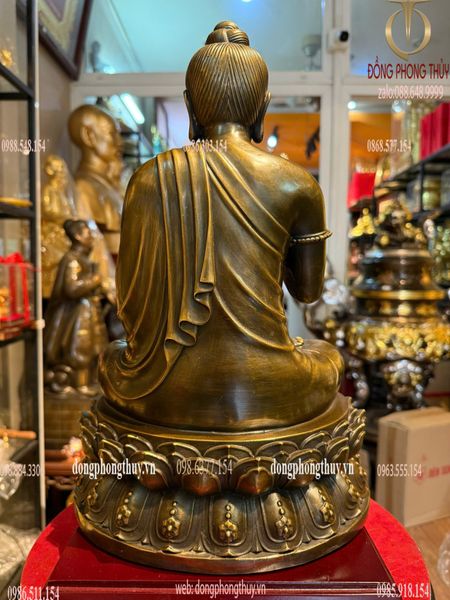 Tượng phật Thích ca liên hoa cao 40 nặng 11 kg