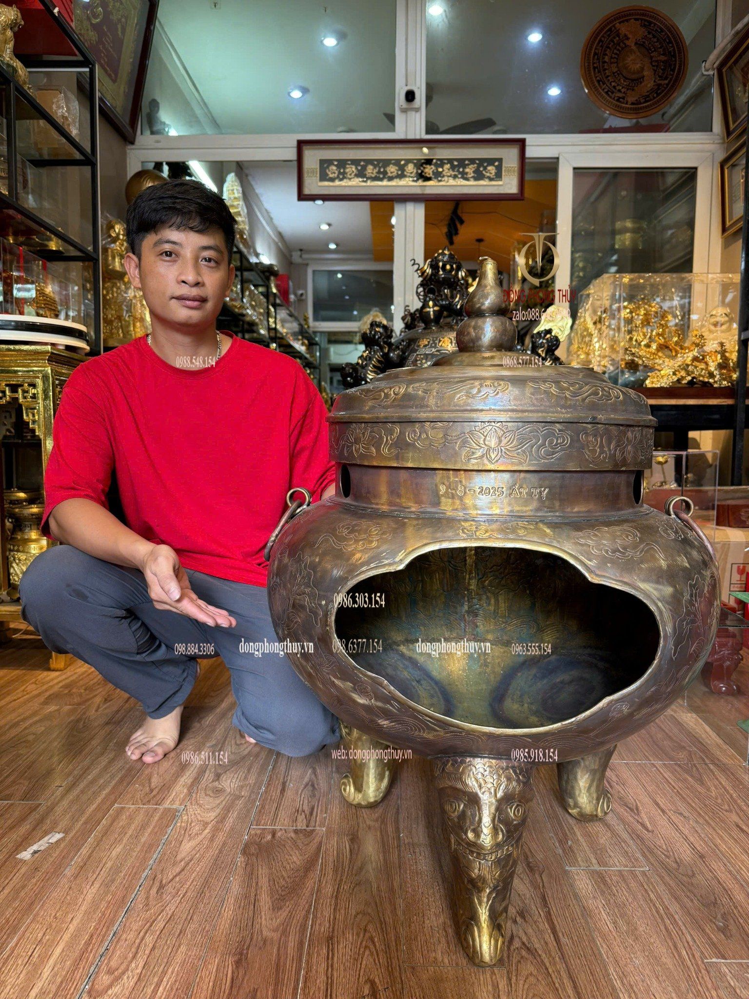 Lư hóa vàng