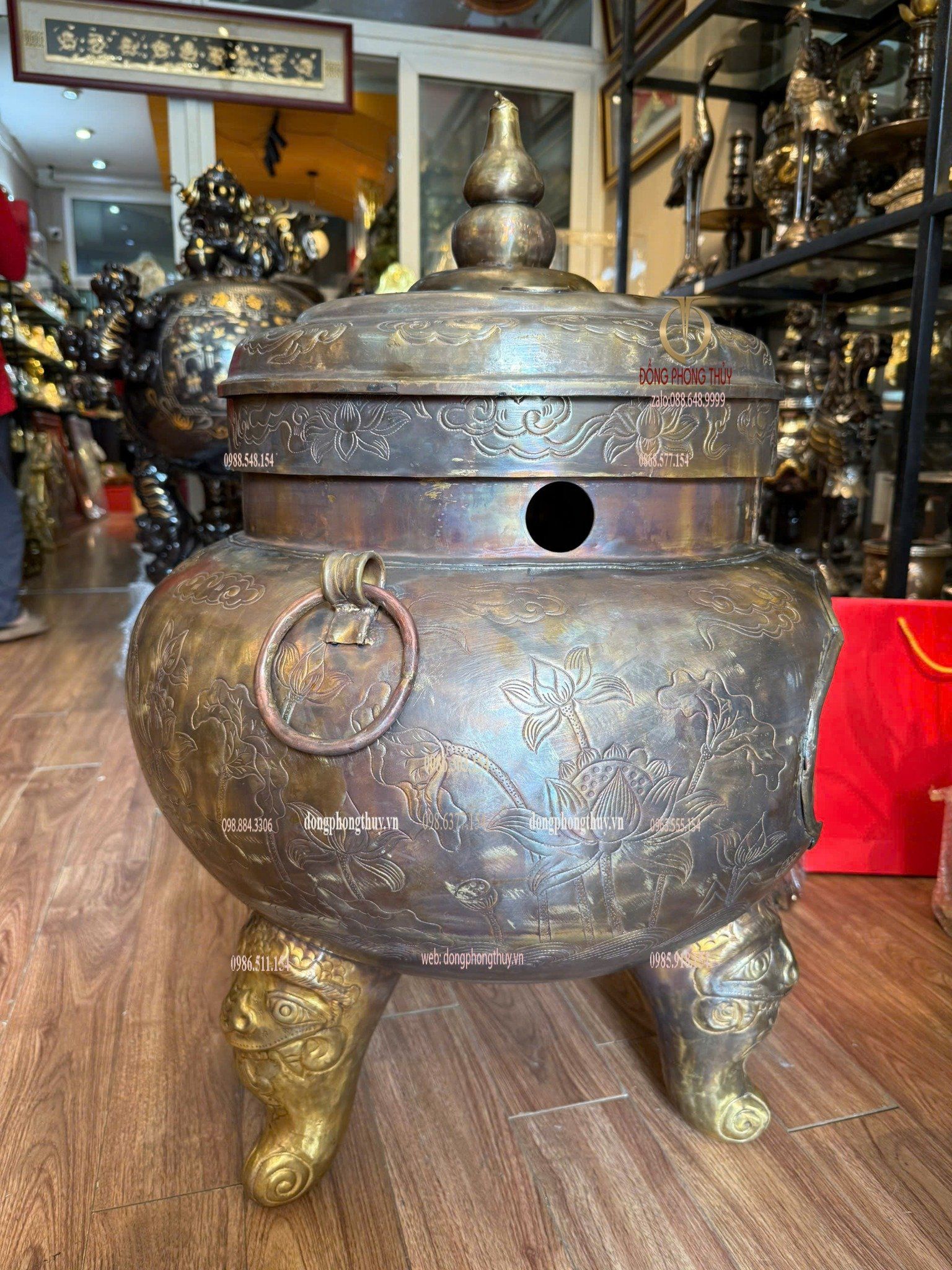 Lư hóa vàng