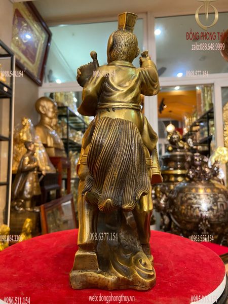 Mã thượng phong hầu bằng đồng cao 36cm