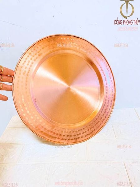 Mâm đồng Đại Bái đồng đỏ