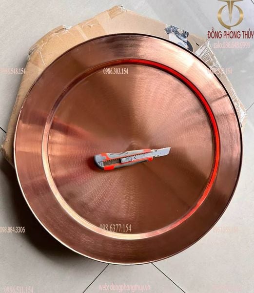 Mâm đồng Đại Bái đồng đỏ