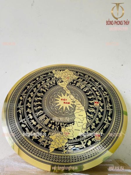 Mặt trống đồng 34 tỉnh thành mẫu mới