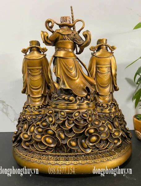 Ngũ lộ thần tài bằng đồng