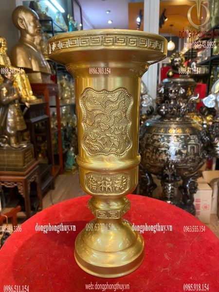 Ống hương bằng đồng cát tút
