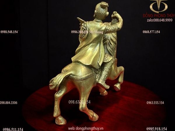 tượng mã thượng phong hầu cao 21.5cm