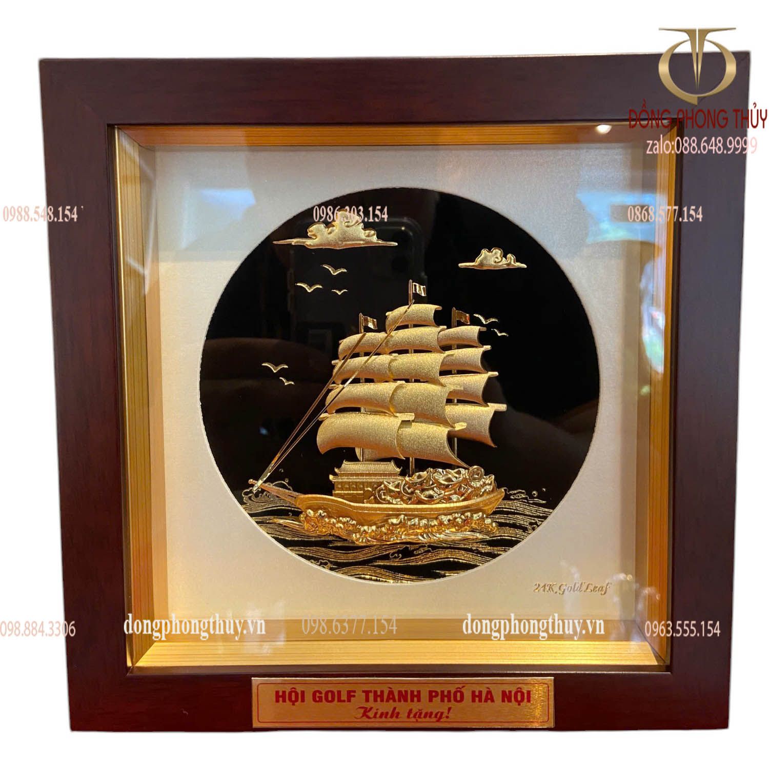 Quà tặng doanh nghiệp: Mô hình thuyền buồm để bàn