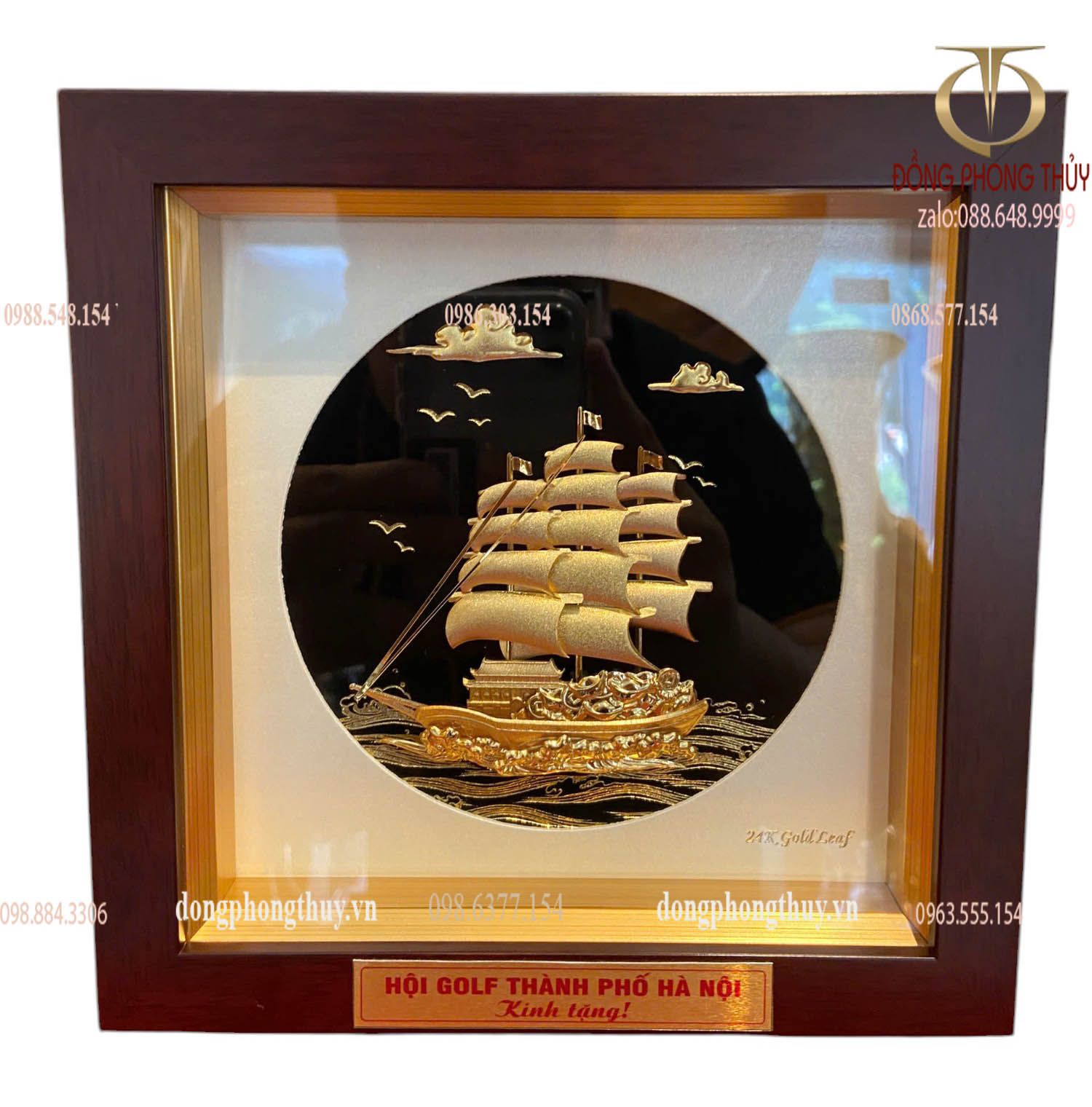 Quà tặng doanh nghiệp: Mô hình thuyền buồm để bàn