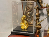 Quà tặng sếp tượng hổ phong thủy bằng đồng mạ vàng 24k
