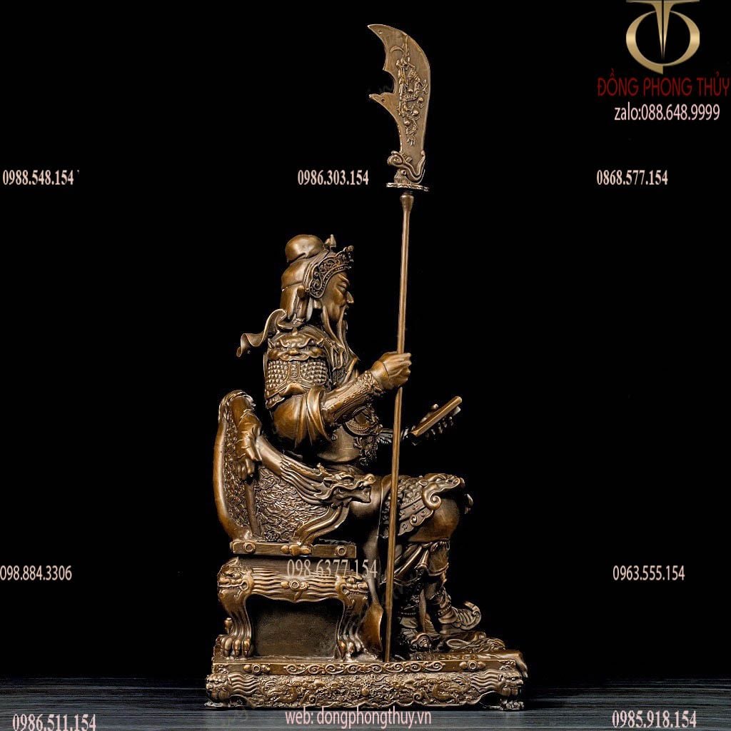 Quan thánh đế quân - Quan công ngồi đọc sách