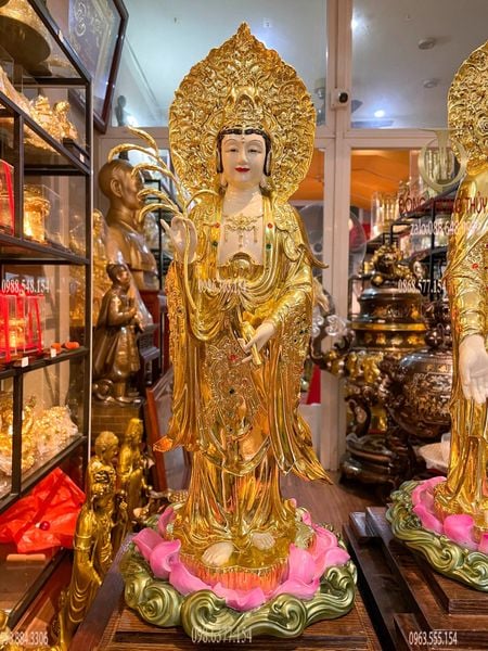 Tây Phương Tam Thánh đứng 58cm