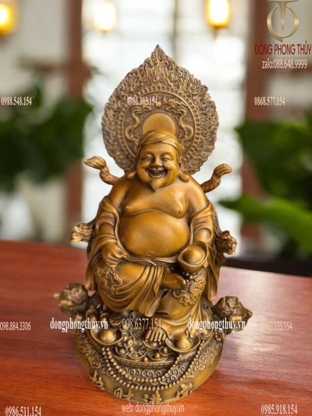 Thần Tài - Thổ Địa cao 38cm nặng 18kg