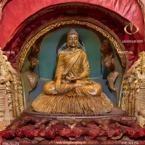 Tượng phật Thích Ca Hun 60cm 27kg