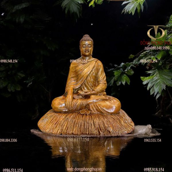 Tượng phật Thích Ca Hun 60cm 27kg