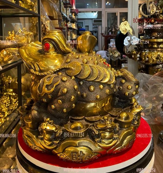 Thiềm thừ bằng đồng