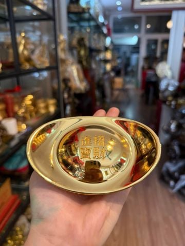 Thỏi vàng bằng đồng mạ vàng 24k