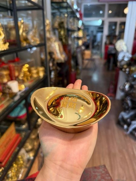 Thỏi vàng bằng đồng mạ vàng 24k