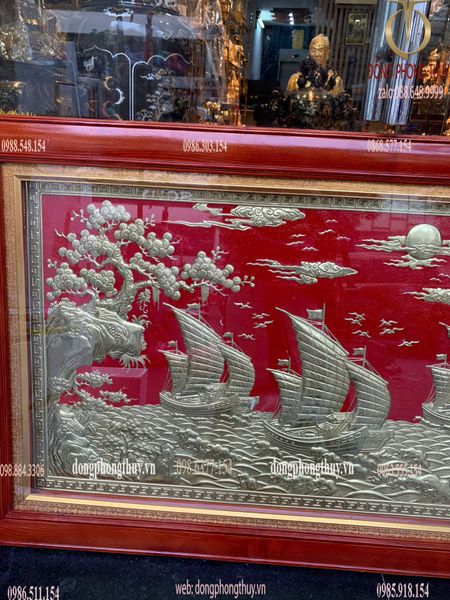 Tranh thuận buồm xuôi gió 75x115cm