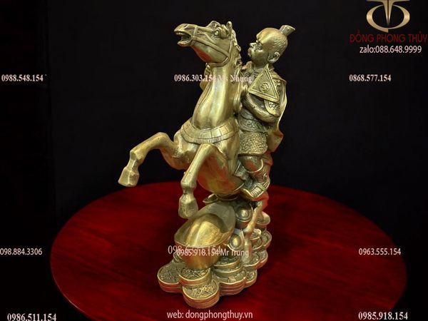 tượng mã thượng phong hầu  bằng đồng