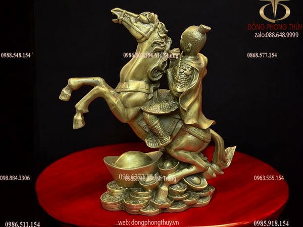tượng mã thượng phong hầu  bằng đồng