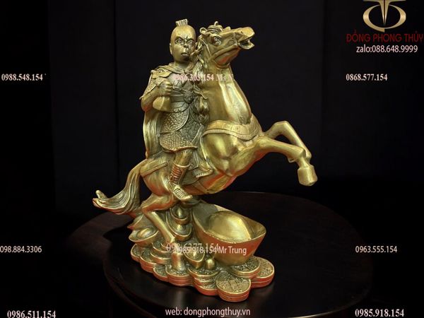 tượng mã thượng phong hầu  bằng đồng