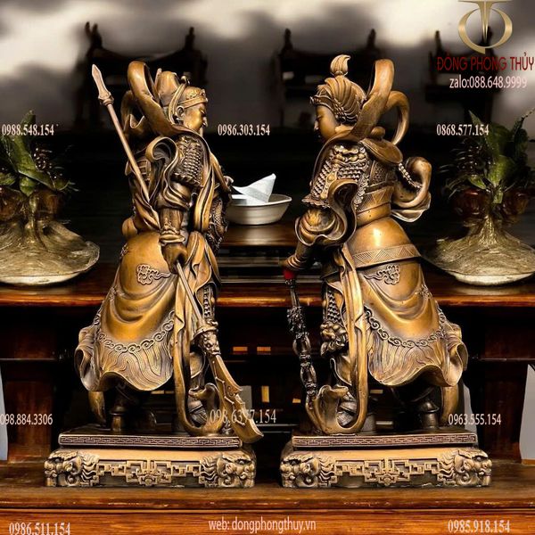 Vi Đà Hộ Pháp - Già Lam Hộ Pháp cao 40cm nặng 19kg