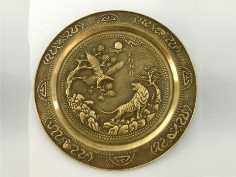 Tranh anh hùng tương ngộ Hổ và Đại Bàng