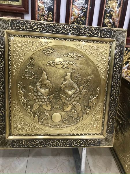 Tranh lý ngư vọng nguyệt