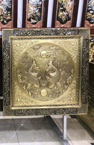 Tranh lý ngư vọng nguyệt