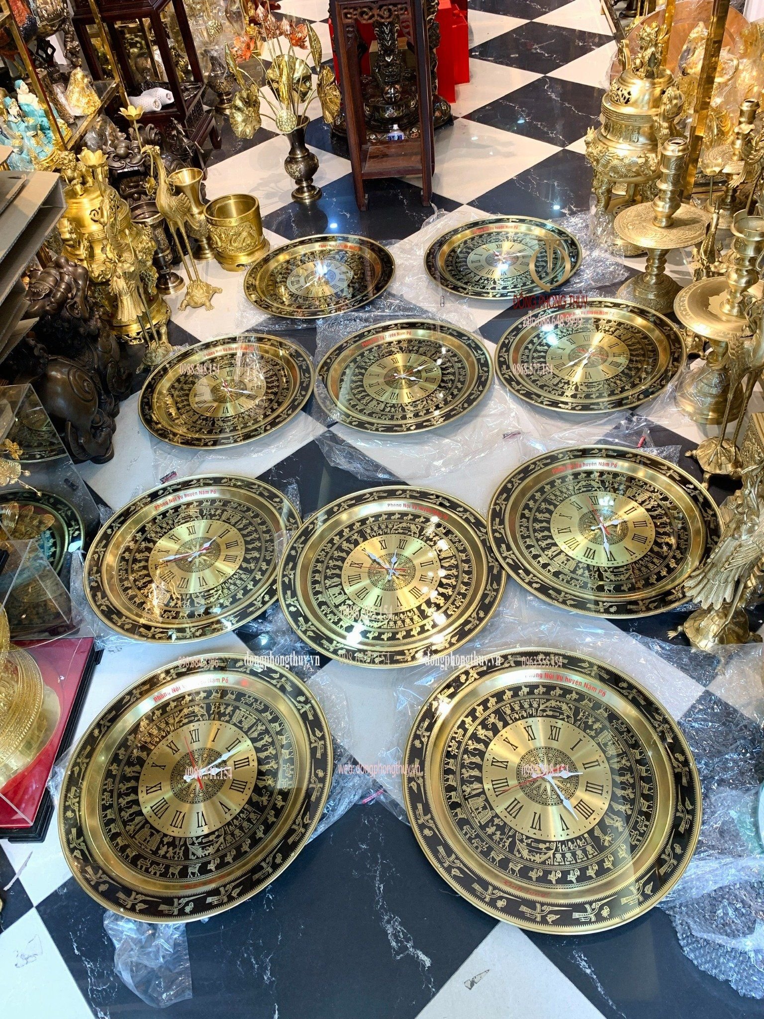 Đồng hồ trống đồng