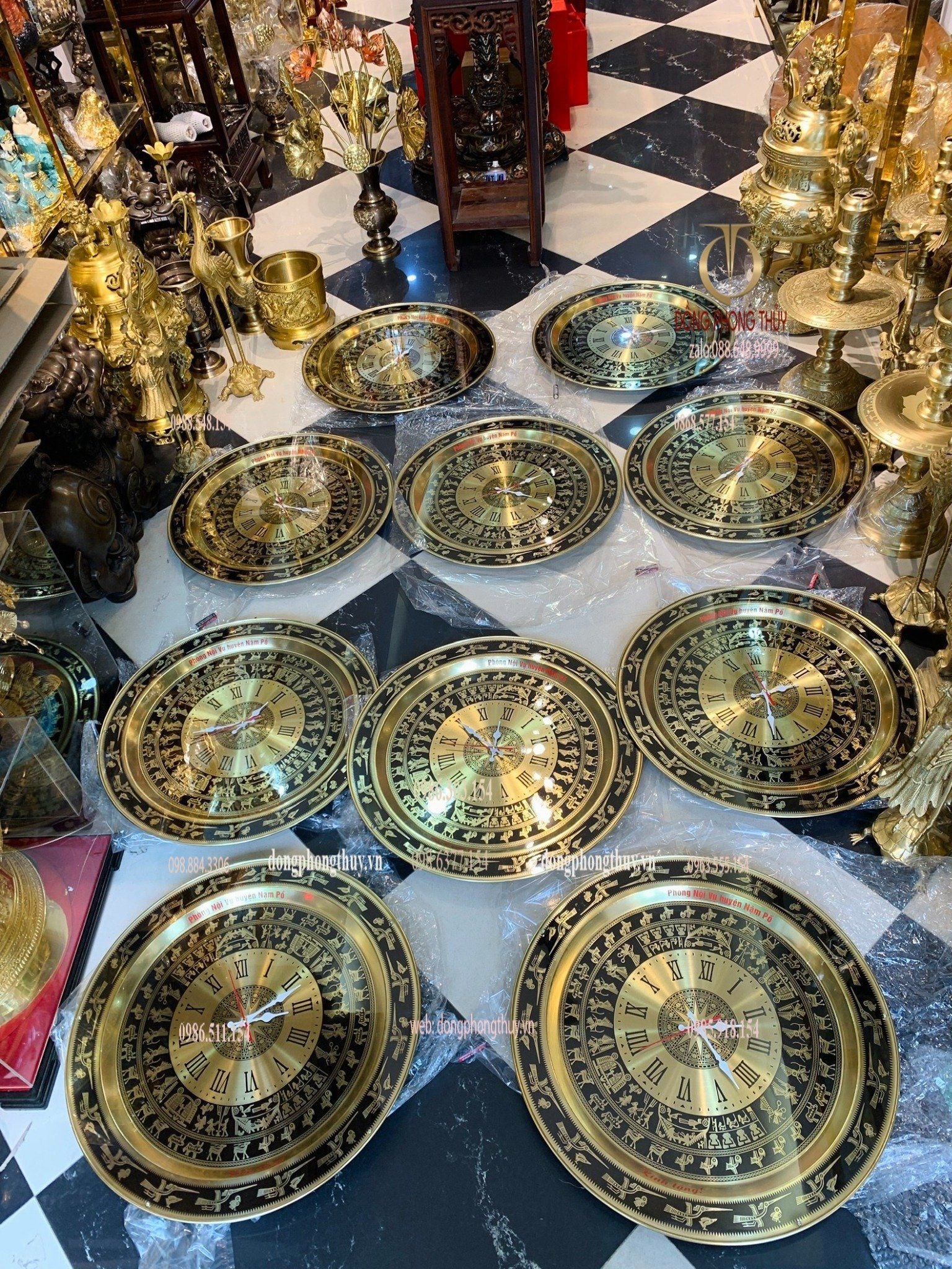 Đồng hồ trống đồng