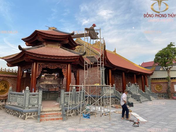 Tranh mạ vàng - Tranh treo phòng khách dát vàng 24k