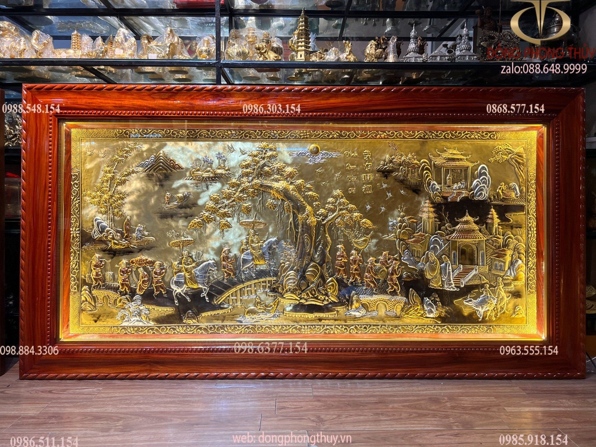 Tranh Vinh Quy Bái Tổ 1m2*2m3