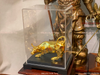 Trâu vàng phong thủy bằng đồng thếp vàng 24k 11cm