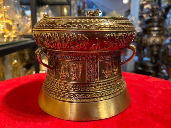 Quả trống đồng lưu niệm 12cm