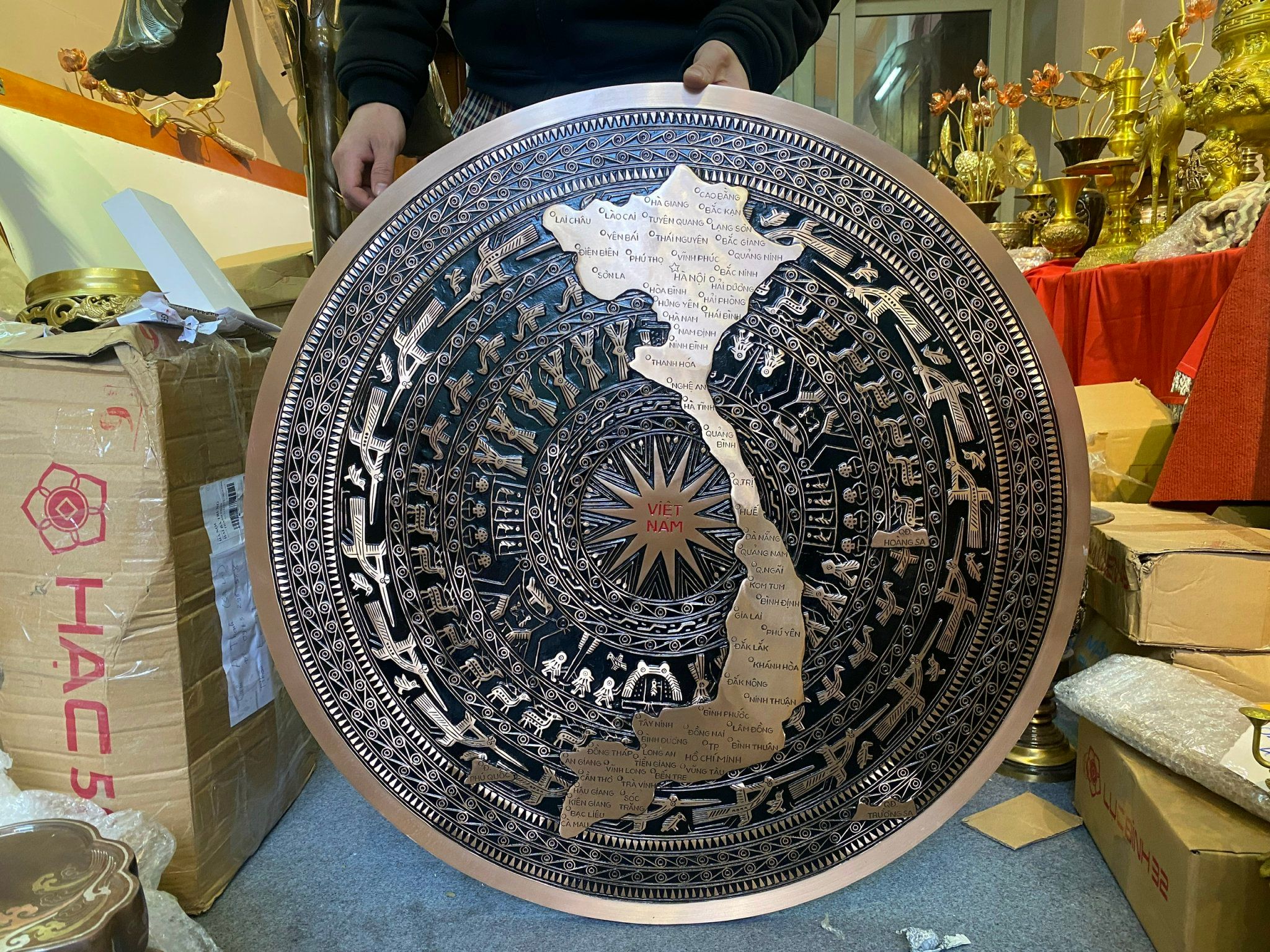 mặt trống đồng
