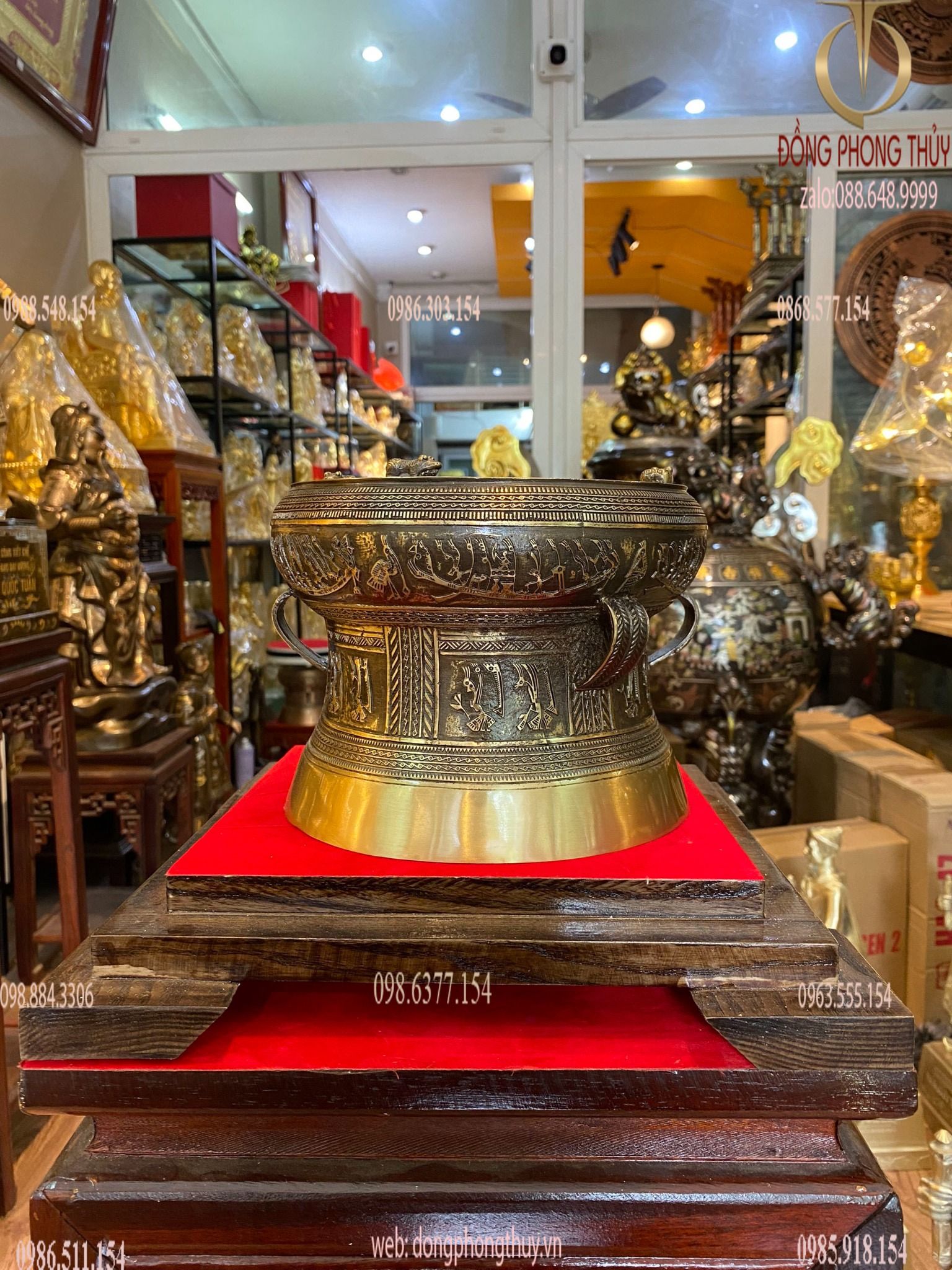 Trống đồng 20cm