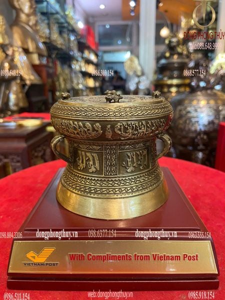 Trống đồng lưu niệm 8-10-12-15-20-25-30-35-40-50cm