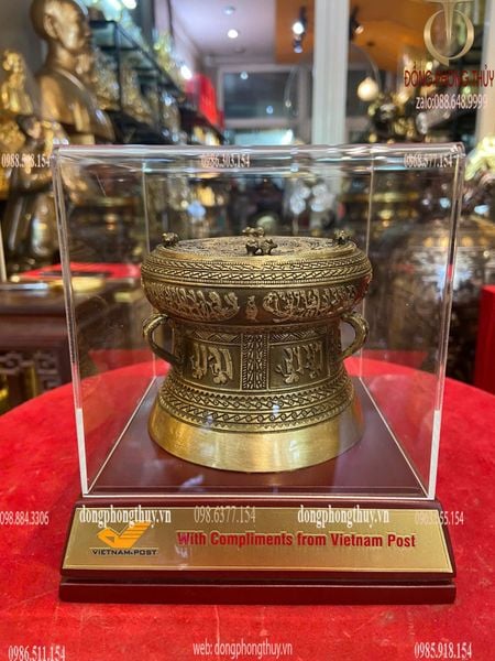 Trống đồng lưu niệm 8-10-12-15-20-25-30-35-40-50cm