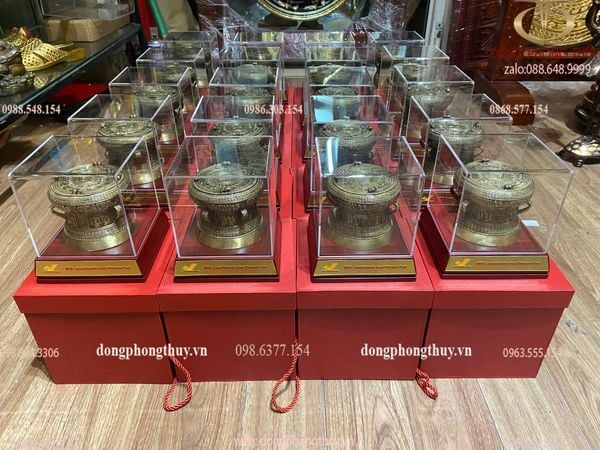 Trống đồng lưu niệm 8-10-12-15-20-25-30-35-40-50cm