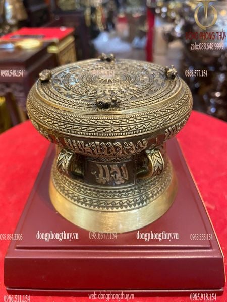 Trống đồng lưu niệm 8-10-12-15-20-25-30-35-40-50cm