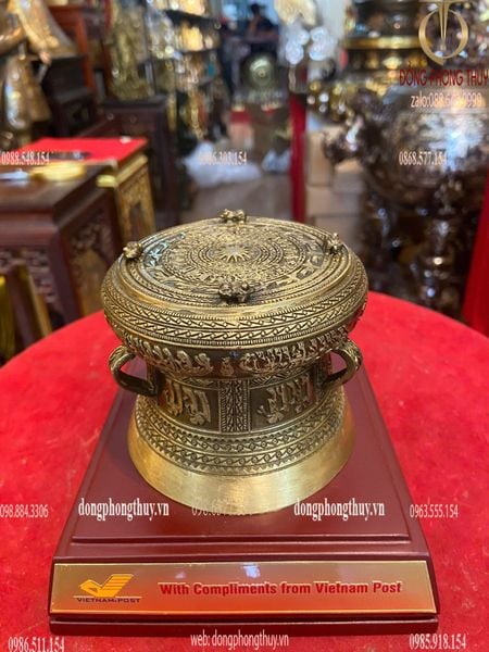 Trống đồng lưu niệm 8-10-12-15-20-25-30-35-40-50cm