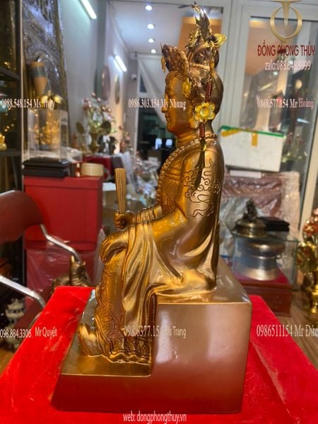 Tượng bà chúa xứ cao 31cm