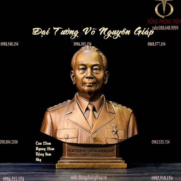 Tượng Bác Giáp 23cm -30cm-42cm-48cm bằng đồng