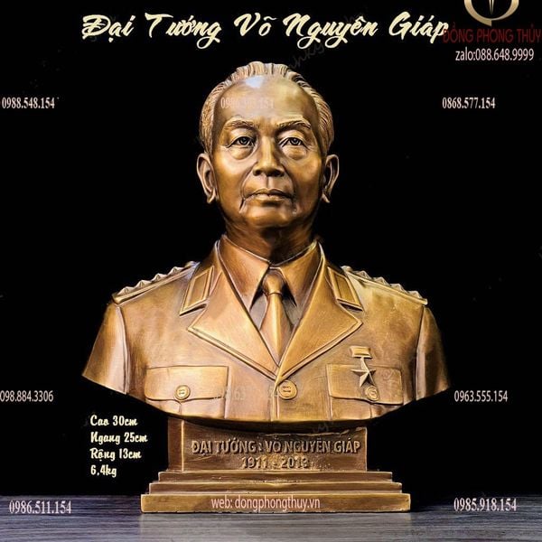 Tượng Bác Giáp bằng đồng 23cm -30cm-42cm-48cm